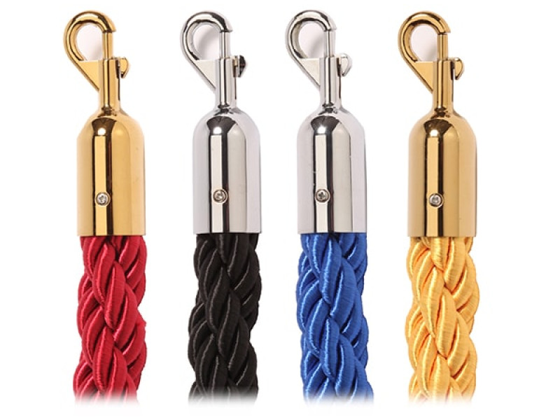 Decorative Braided Barrier Ropes